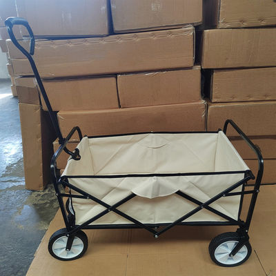Xe đẩy bốn bánh bằng thép không gỉ có thể gập lại trong vườn bền