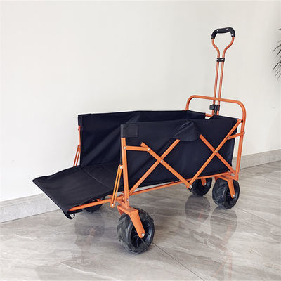 Bánh xe OEM ngoài trời Xe đẩy mua sắm dã ngoại màu sắc tùy chỉnh Xe đẩy gấp