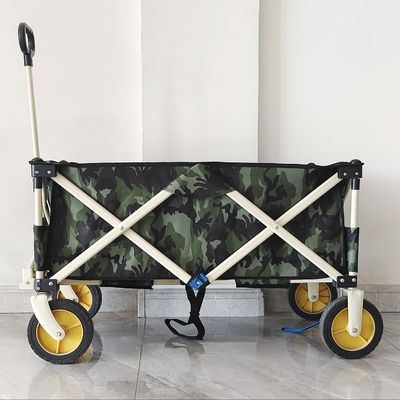 Tất cả xe đẩy địa hình cho cắm trại ngoài trời Xe gấp thân xe và logo có thể tùy chỉnh