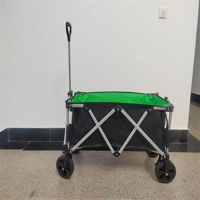 Xe đẩy có bánh xe 7 inch tùy chỉnh Giỏ cắm trại trong vườn Toa xe có thể gập lại