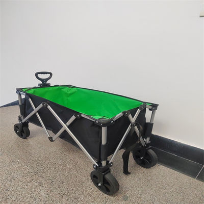 Xe đẩy có bánh xe 7 inch tùy chỉnh Giỏ cắm trại trong vườn Toa xe có thể gập lại