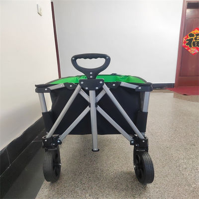 Xe đẩy có bánh xe 7 inch tùy chỉnh Giỏ cắm trại trong vườn Toa xe có thể gập lại