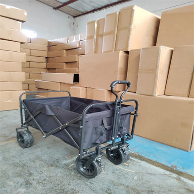 Khu cắm trại ngoài trời hạng nặng Xe đẩy có thể gập lại với bánh xe PU