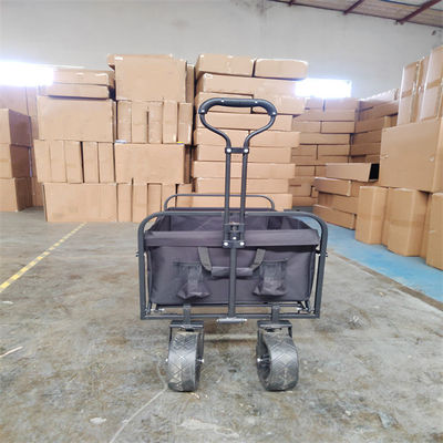 Khu cắm trại ngoài trời hạng nặng Xe đẩy có thể gập lại với bánh xe PU