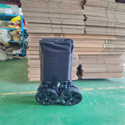 Bánh xe xoay 360 ° Garden Wagon Xe đẩy có thể gập lại Màu tùy chỉnh