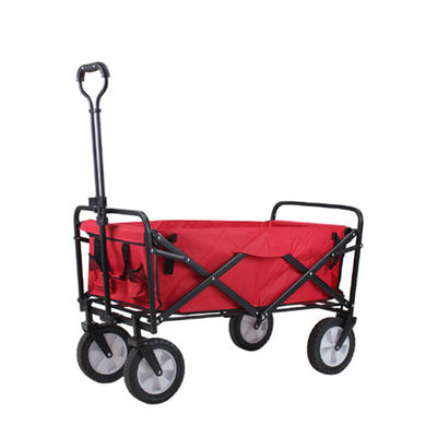 Xe đẩy gấp bốn bánh có thể gập lại Vườn kéo nhiệm vụ nặng nề
