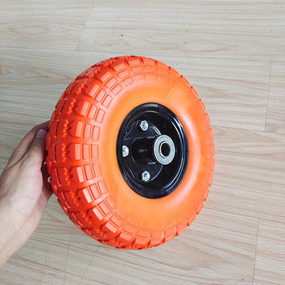 Xe đẩy tiện ích 10 inch Bánh xe cao su 3.50-4 Lốp có tải trọng 120LB Bánh xe khí nén