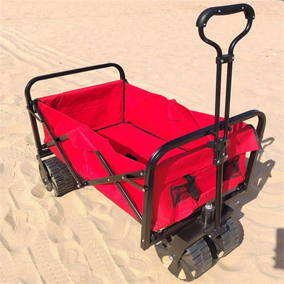 Container cuộn Tất cả bánh xe địa hình Cắm trại trên bãi biển Xe đẩy có thể gập lại Xe đẩy