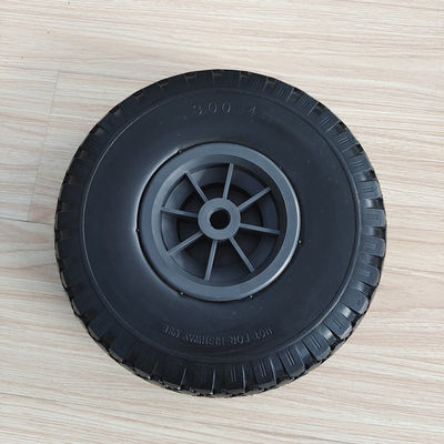 Bánh xe lốp cao su khí nén 10 inch 3.00-4 cho xe đẩy tay Dolly