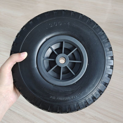 Bánh xe lốp cao su khí nén 10 inch 3.00-4 cho xe đẩy tay Dolly