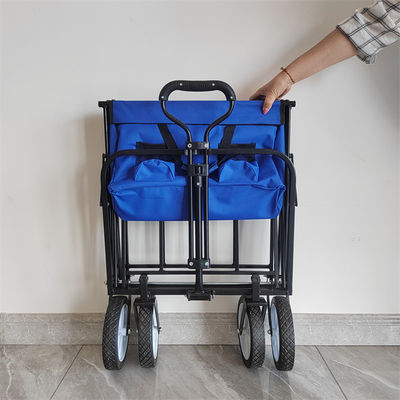 Fold Up Mua sắm Giỏ hành lý Xe đẩy Xe đẩy Folding Toa xe