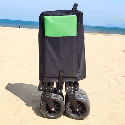 Toa xe gấp bánh rộng chấp nhận xe đẩy bãi biển gấp bốn chiều tùy chỉnh