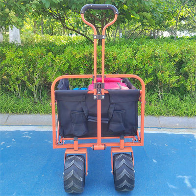 PU Wheel Picnic Cắm trại ngoài trời đa năng Xe đẩy trong vườn Xe đẩy có thể gập lại