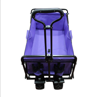 Xe bốn bánh gấp trên bãi biển Wagon Garden Hand Cart Xe đẩy mua sắm có thể thu gọn