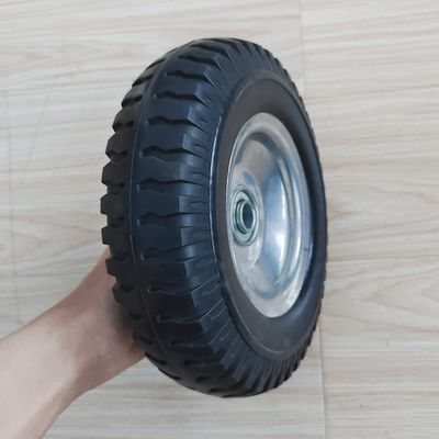 8 inch 2.50-4 Bánh xe lốp cao su khí nén màu vành tùy chỉnh cho xe đẩy bánh xe Barrow