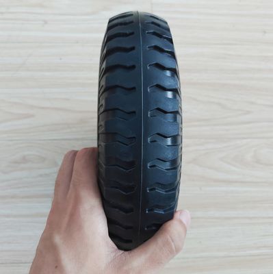 250-4 Bánh xe vành kim loại Barrow Xe đẩy tay 8 inch Bánh xe cao su lốp khí nén