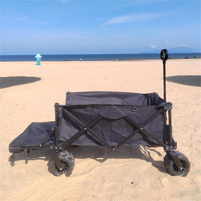 Xe đẩy bốn bánh có thể gập lại Xe đẩy cắm trại có phần mở rộng ngoài trời
