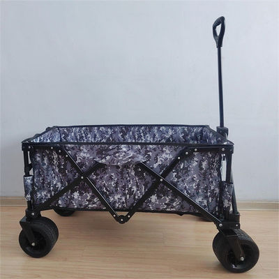 Khu vườn ngoài trời Cắm trại Folding Beach Toa xe Ống thép để vận chuyển