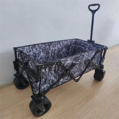 Khu vườn ngoài trời Cắm trại Folding Beach Toa xe Ống thép để vận chuyển