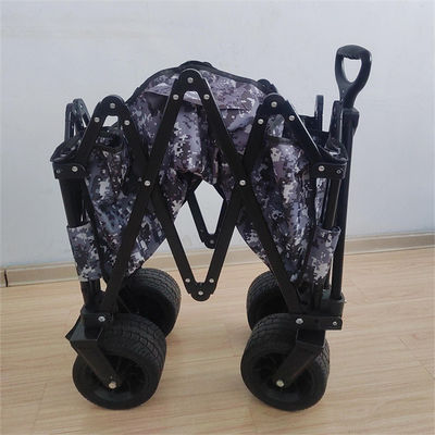 Khu vườn ngoài trời Cắm trại Folding Beach Toa xe Ống thép để vận chuyển