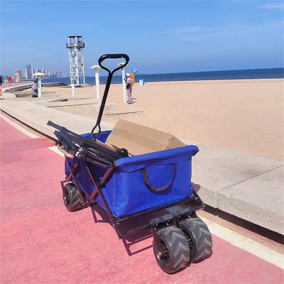 Bánh xe PU Tải trọng 70kg Toa xe có bánh xe có thể gập lại ngoài trời Toa xe cắm trại
