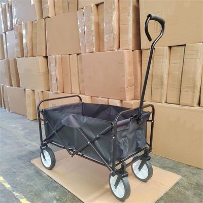 Mua sắm bằng thép không gỉ Beach Garden Xe đẩy kéo có thể gập lại ngoài trời