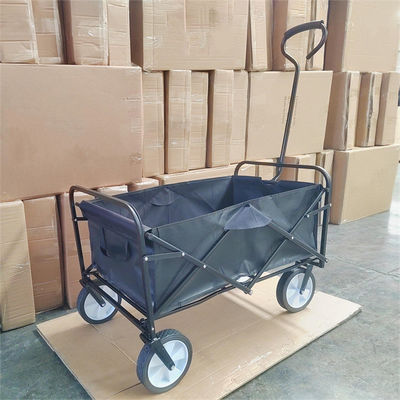 Mua sắm bằng thép không gỉ Beach Garden Xe đẩy kéo có thể gập lại ngoài trời