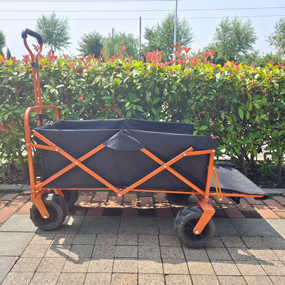 Cấu trúc mở phía sau Xe đẩy bãi biển gấp Xe bánh rộng Xe cắm trại