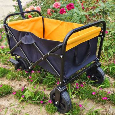 Hành lý có thể thu gọn Xe đẩy tay Bánh xe PVC Xe cắm trại mini gấp ngoài trời