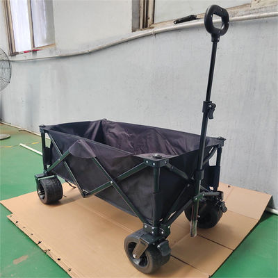Xe đẩy gấp ngoài trời bốn bánh Tiện ích có thể thu gọn Xe đẩy kéo Xe đẩy