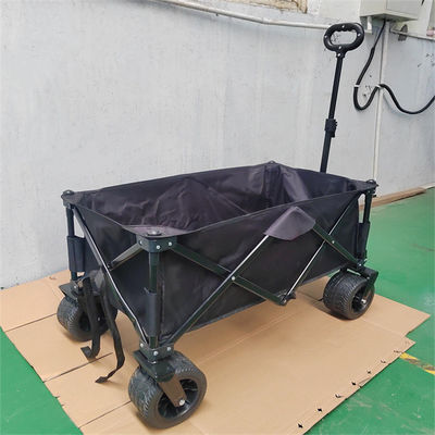 Xe đẩy gấp ngoài trời bốn bánh Tiện ích có thể thu gọn Xe đẩy kéo Xe đẩy