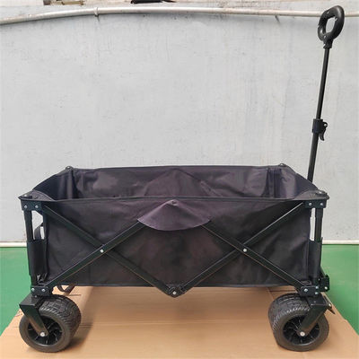 Xe đẩy gấp ngoài trời bốn bánh Tiện ích có thể thu gọn Xe đẩy kéo Xe đẩy
