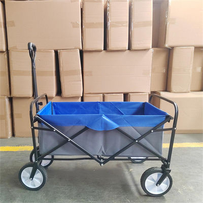 Khu vườn bằng thép có thể gập lại Xe đẩy bãi biển cho trẻ em Xe đẩy để cắm trại