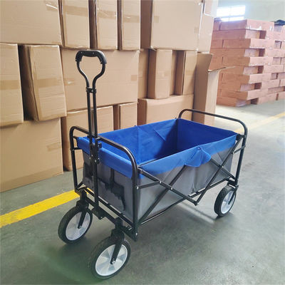 Khu vườn bằng thép có thể gập lại Xe đẩy bãi biển cho trẻ em Xe đẩy để cắm trại