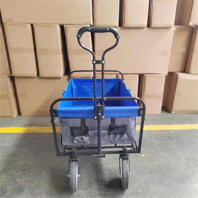 Khu vườn bằng thép có thể gập lại Xe đẩy bãi biển cho trẻ em Xe đẩy để cắm trại
