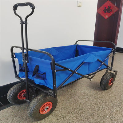 Heavy Duty Utility Folding Wagon Cart Xe ngựa bãi biển có thể gập lại hạng nặng