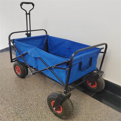 Heavy Duty Utility Folding Wagon Cart Xe ngựa bãi biển có thể gập lại hạng nặng