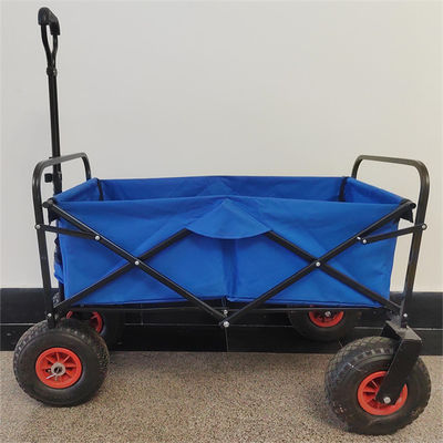 Heavy Duty Utility Folding Wagon Cart Xe ngựa bãi biển có thể gập lại hạng nặng