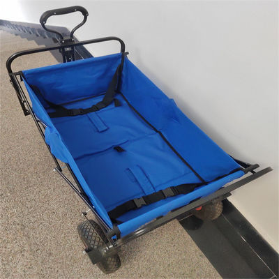 Heavy Duty Utility Folding Wagon Cart Xe ngựa bãi biển có thể gập lại hạng nặng