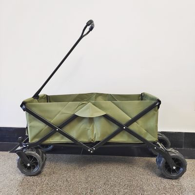 Bánh xe rộng Xe đẩy bãi biển có thể gập lại Xe cắm trại đa năng Xe đẩy gấp Toa xe