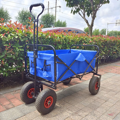 Tay cầm có thể điều chỉnh Có thể thu gọn Tiện ích Xe đẩy trên bãi biển 3.00-4 Bánh xe Dụng cụ Xe đẩy Xe đẩy