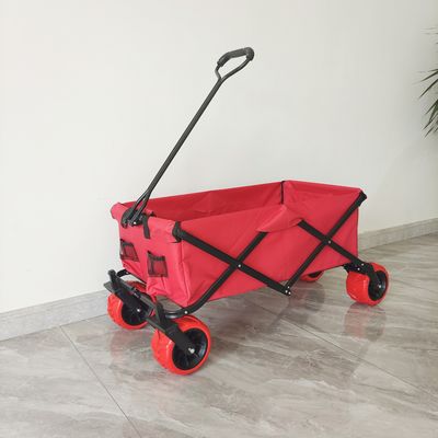 70KG Capacity Outdoor Camping Cart Wheels Big Collapsible Beach Slider Car