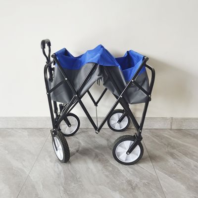 Xe cắm trại ngoài trời 8 inch bánh xe gấp xe đẩy xe đẩy phục vụ gấp