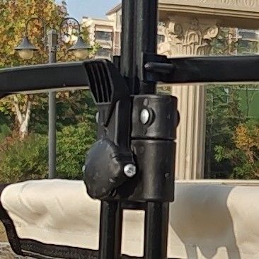 Bạch Long Bốn bánh xe Cắm trại Vườn Gỗ Gập Gói Gói Gập Bàn PVC bánh xe