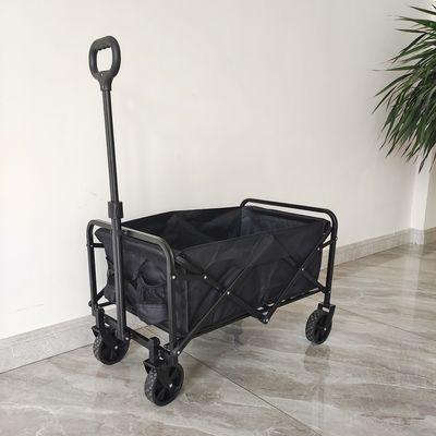 Khung thép ngoài trời Mini Cắm trại xe tải gấp với tay lái điều chỉnh