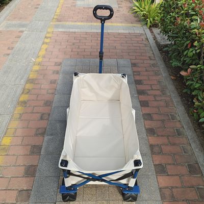 Thang kéo dài bãi biển xe tải gấp Camper bánh xe PU khung thép nặng bánh xe rộng