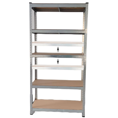 5 lớp kệ xếp hàng kệ kim loại điều chỉnh đa mục đích không nút 180x90x40CM