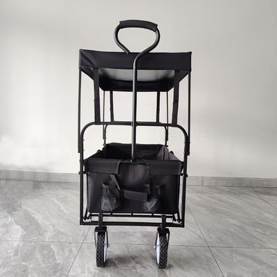 Xe đẩy gấp có mái vòm tháo rời Xe đẩy gấp tiện ích với bánh xe xoay 360 độ