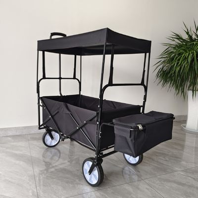 Xe đẩy gấp có mái vòm tháo rời Xe đẩy gấp tiện ích với bánh xe xoay 360 độ