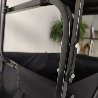 Xe đẩy gấp có mái vòm tháo rời Xe đẩy gấp tiện ích với bánh xe xoay 360 độ
